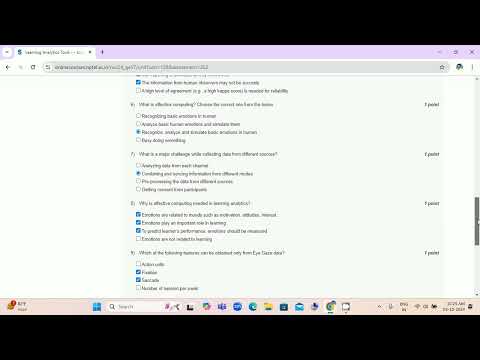 NPTEL - Learning Analytics Tolos - Assignment 11 Solutions (July - October 2024 )