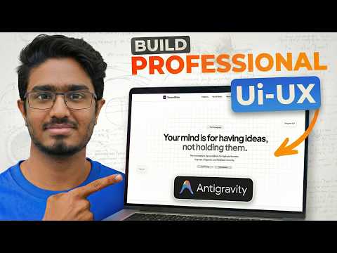 Antigravity Tutorial: Build Beautiful UI/UX with Simple 2-Line Prompts