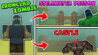 Dead Rails | Roblox | 15 Ironclad Zombie VS Stillwater Prison and Castle