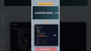 Pro-Level Sunbeam Text in 30 Seconds! 😲💻