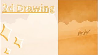 Satisfying Photoshop art //  2d drawing