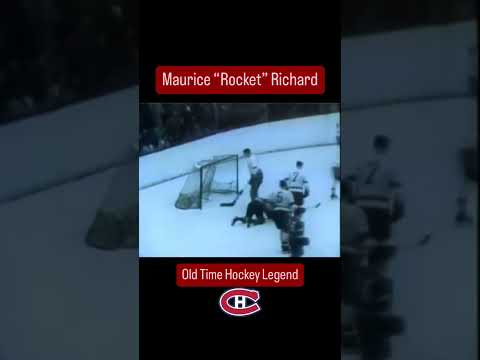 Maurice “Rocket” Richard of the Montreal Canadiens