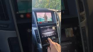 How to watch videos on Android auto 2020 ( infinity q50 2020)