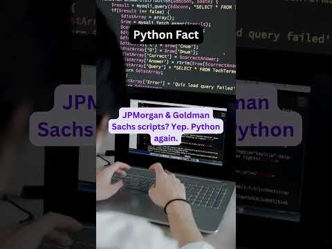 📉 Your bank uses Python — and so should you #aiforstudents #aifacts #robot #nextgenai #aishorts