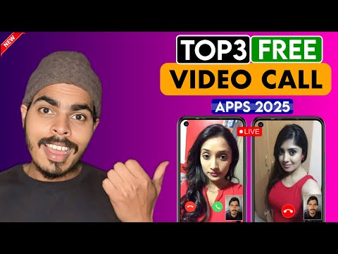 Top 3 Free Video Call Apps | 2025 best video chats apps | Free Video Call Apps | Video Call App 2025