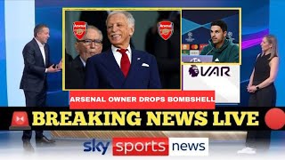 ARSENAL OWNER SPEAKS AS UEFA AWARDS ARSENAL 3-0 WIN AGAINST REAL MADRID AFTER MASSIVE VAR ERROR!