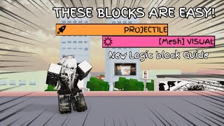 HOW TO USE PROJECTILE AND MESH BLOCKS IN JJS - Skillbuilder
