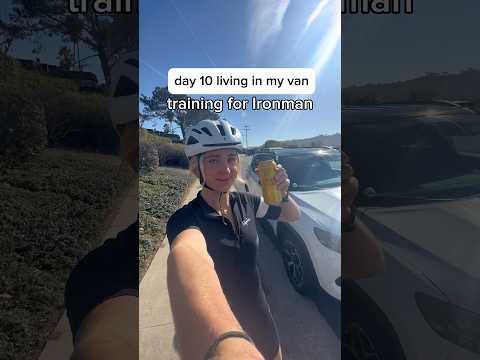 Vanlife means doing whatever you want 😎 #vanlife #ironman #camping #rvlife