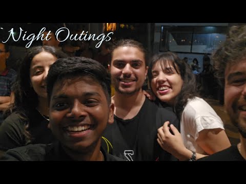 A Fun Night Out in Tunisia: Ice Cream, Dinner, and Games!