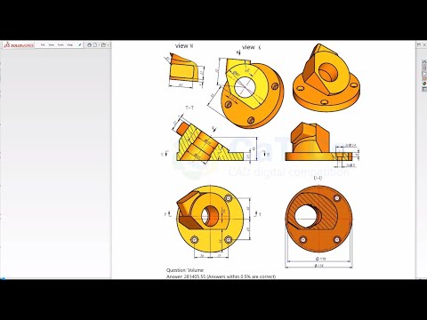 SolidWorks Practice/Exercise For Beginners - Basic Tutorial - Part Features (01 - 05)