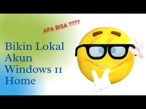 Membuat Akun Lokal Windows 11 Home