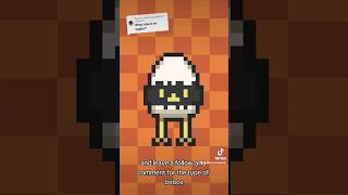Pixelart from viewer comments! #rpgmaker #glitch #rpg #undertale #gamedev #indiedev #indiegame #bebo