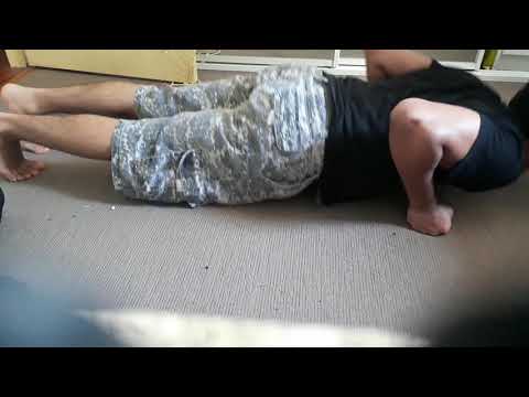 100 Push Ups in Under 9 minutes (with breaks)