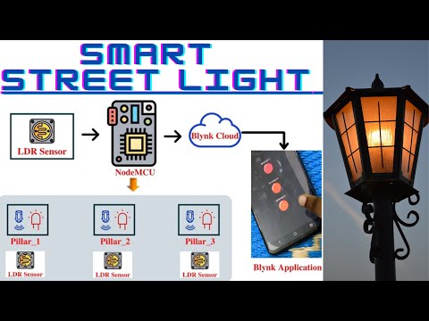 Smart Street Light Using IoT | Blynk