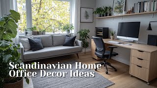 Transform Your Living Room with Budget-Friendly Scandinavian Home Office Decor Ideas