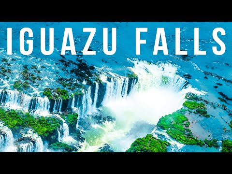 IGUAZU FALLS. Must Visit Place in Brazil. Brazilian & Argentinian Side. DJI Mavic 2 Drone Footage.