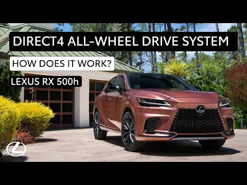How Does the Lexus RX 500h DIRECT4 All-Wheel-Drive System Work?