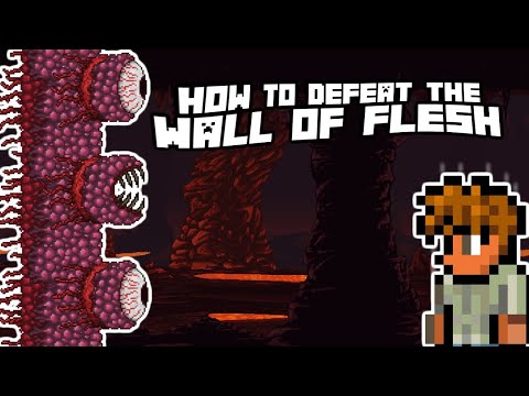 Terraria 1.4 for Dummies: How to defeat the Wall of Flesh!