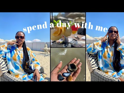 VLOG 💫:SPENDING THE DAY AT THE BEACH#foryou