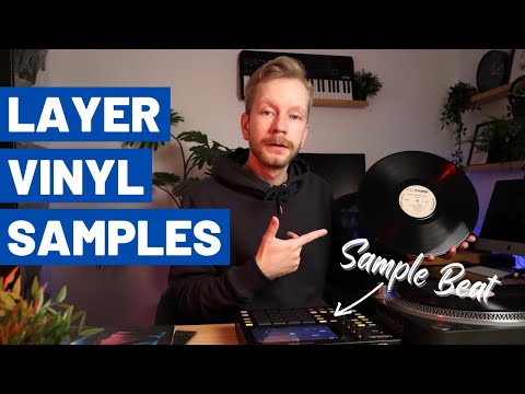 How to Layer Vinyl Samples // My Workflow for Making a 90s Type Sample Beat From Scratch