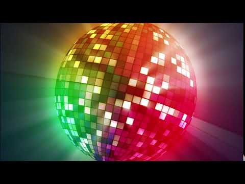 No Copyright Disco Ball motion Graphics Background video HD.....