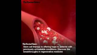 Stem cell therapy is at the forefront of medical innovation