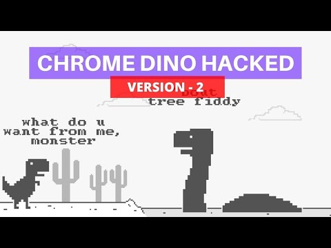 Hack Google Chrome Dino Game For Unlimited Score