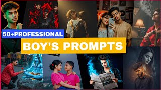 New Ai Trending Boy's Prompts| Google Gemini Photo Editing Prompts| 50 New Gemini Prompts For Boys 