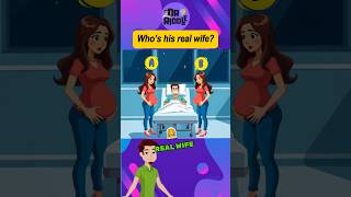 who is his real wife? #riddle #enigma #quiz #challenge #riddlechallenge #puzzles