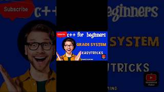grade system in c++/how to learn c++programming easily #short #coding