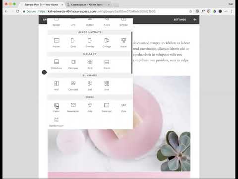 How to Add a Pop Up Form in Squarespace