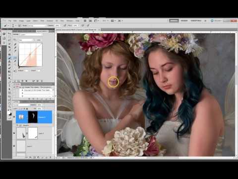 Adjusting Skin Tones with Curves & Levels