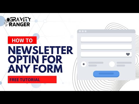How to add a newsletter optin option to any form built with Gravity Forms.