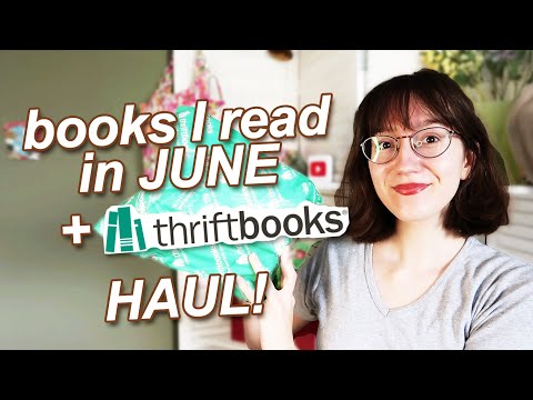 What I Read in June and a Thrift Books Romance Haul! 📖