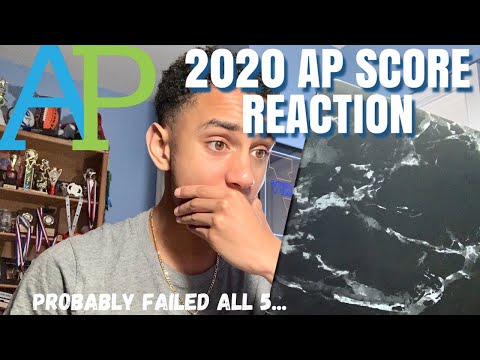 AP Score Reaction 2020 (5 Scores!)