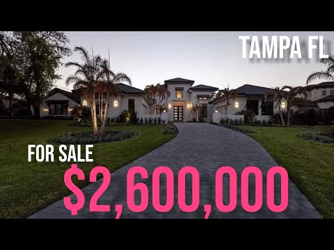 LUXURY HOME FOR SALE IN FISHHAWK! TAMPA, FL | $2,600,000 w Yulia Olivo, Realtor