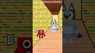 Sprunki OC NumberBlocks And Bluey #numberblocks #gugugaga