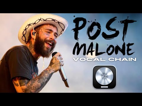 Post Malone's Vocal Chain (Logic Pro X plugins only)
