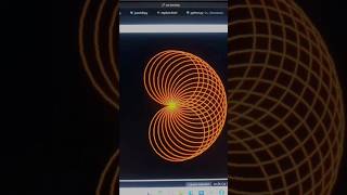 mesmerizing python turtle art 🎨||Hypnotic Code Visualization #shorts