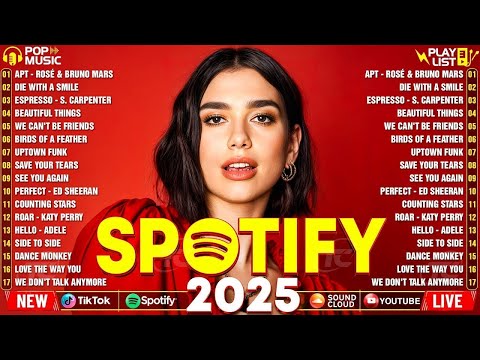 🔴 Pop Music Live 2025 ✨ Billboard Top 50 – Selena Gomez, The Weeknd, Dua Lipa, Zayn, Taylor Swift