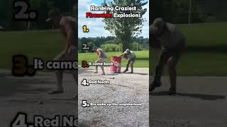 Ranking Craziest Firework Explosions
