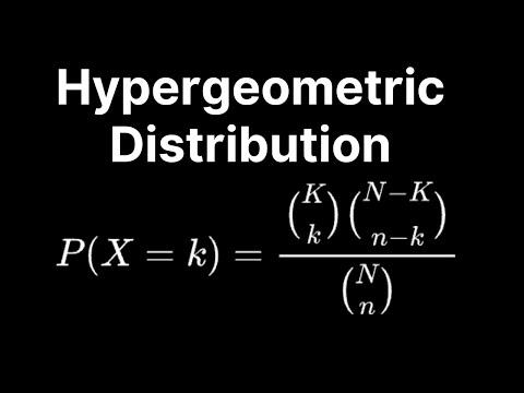 What is the Hypergeometric Distribution? - Introduction & Examples