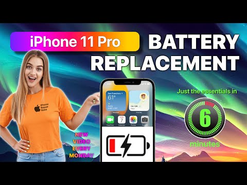 iPhone 11 Pro battery replacement - How to change battery repair guide