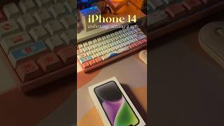 new gadget alert! what are your thoughts about the iPhone 14? #studywithme #studyvlog