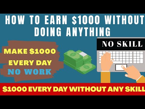 Earn $1000 A Day Passively | Earn Money Online Without Any Skill (Make Money Online 2022)