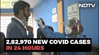 Covid-19 News: 2.82 Lakh New Covid Cases In India, Positivity Up From 14.43% To 15.13%