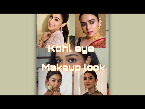 Kohl eye makeup look! Try krna bahot easy hai! Don't forget to subscribe to my channel 💕
