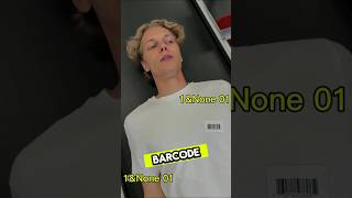Why Does The Sir Have a Barcode? #teachnicalyogi #sir #new #technology #facts #viralshort #afraid