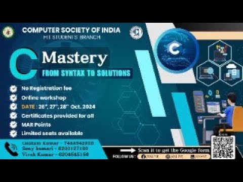 C Mastery: From Syntax to Solutions