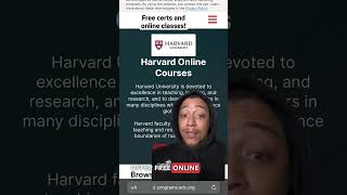 Free Cert classes and courses! #shorts